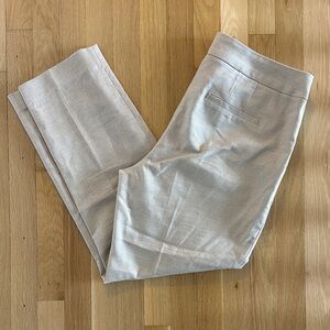 White House Black Market Cream Pants